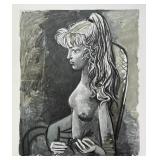 Picasso SYLVETTE AU FAUTEUIL 1980 LTD EDT