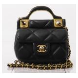 Chanel Lambskin Chain Shoulder Bag
