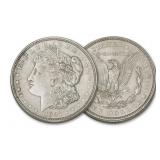 Collection (500) 1921 Morgan Silver Dollar