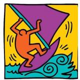 Keith Haring - Untitled (boat) Giclee Print