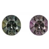 GIA Certified Oval. 1.16 ct Color Change Sapphire