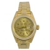 Rolex 18kt Gold  Oyster Perpetual Lady President