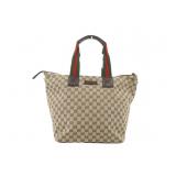GUCCI GG Canvas Sherry Line Hand Bag