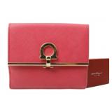 Ferragamo Gancini Leather Wallet