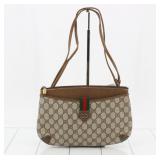 Gucci GG Canvas Sherry Line Handbag