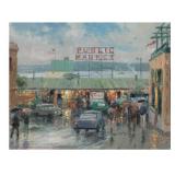 Pike Place Market, Seattle by Thomas Kinkade