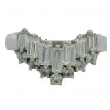 Platinum 1.06 ct Natural VS Brilliant Diamond Ring