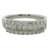 Platinum 1.00 ct Natural VS Diamond Ring