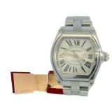 Cartier Roadster W6205V3 Silver Dial