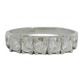 Platinum 2/5 ct Natural Diamond Ring