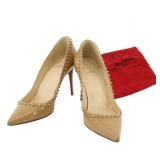 Christian Louboutin Studded Heel Pumps Size 37