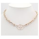 Tiffany & Co. Return to Tiffany Oval Tag Necklace