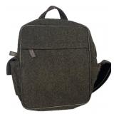 PRADA Black Wool Designer Sling Bag