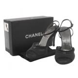 Chanel Coco Mark Sandal Size 36 1/2