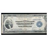 1918 $1 Ohio Federal Reserve Bank Note