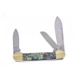 Hen & Rooster True Abalone Canoe Knife