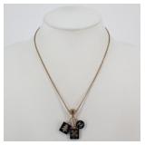 Chanel Coco Mark Clover Necklace