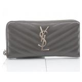 Yves Saint Laurent Casssandra Zippy Wallet