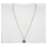 Gucci Interlocking G Silver Necklace