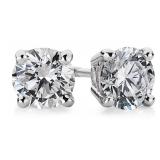 14kt Gold 1.50 ct VS Lab Diamond Stud Earrings