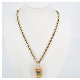 Chanel Eau de Parfum Necklace