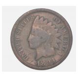 1894 Indian Head Cent