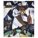 The Fiddler Giclee Canvas by Marc Chagall