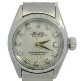 Rolex Ladies Oyster Perpetual w/Diamond