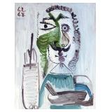 Le peintre (The Painter) Canvas by Pablo Picasso