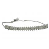 10kt Gold 1.50 ct Natural Diamond Bolo Bracelet