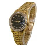 Rolex18kt Gold Oyster 69178 Lady President