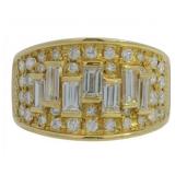 18k Gold 1.52 ct Natural VS Brilliant Diamond Ring