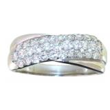 Platinum Natural 1.00 ct Brilliant VS Diamond Ring