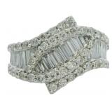 18k Gold 1.41 ct Natural VS Brilliant Diamond Ring