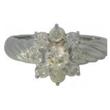 Platinum 1.02 ct Natural Brilliant Diamond Ring