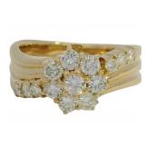 18kt Gold 3/4 ct Natural Brilliant VS Diamond Ring
