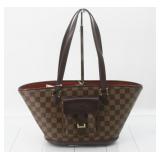 Louis Vuitton Damier Ebene Manosque PM Handbag
