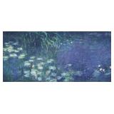 Water Lilies Morning XXL Canvas by Claude Monet
