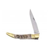 Hen & Rooster Horn Sardinian Knife