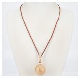 Hermes Globe Necklace