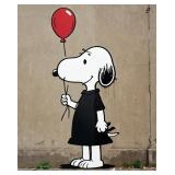 Snoopy with Balloon II Limited Edition by Pop Ave
