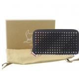 Christian Louboutin Studded Zippy Wallet