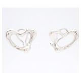 Tiffany & Co. Open Heart Earrings