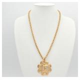 Chanel Vintage Classic Flower Necklace