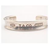 Tiffany & Co. 1837 Silver Bangle