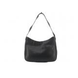 BALENCIAGA Black Leather HoBo Shoulder Bag