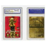 Michael Jordan Skybox Red Gold Card