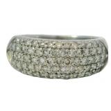 Platinum 1.00 ct Natural Diamond Ring