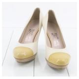 Ferragamo Leather Patent Pumps Size 6 1/2