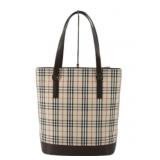 Burberry Tan & Brown Nova Check Handbag